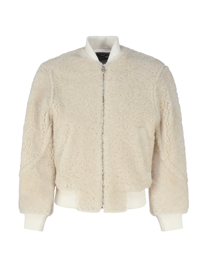 Jacquemus Coats White Lambskin