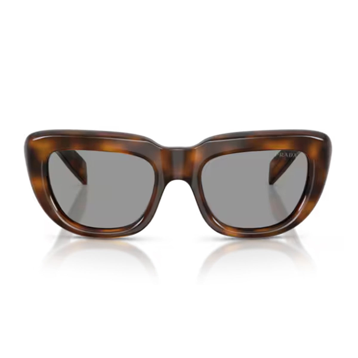 Prada Pr D07s Havana Acetato Sunglasses