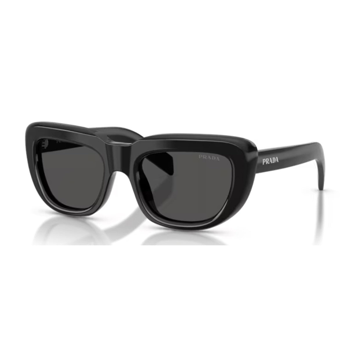 Prada Pr D07s Black Acetato Sunglasses