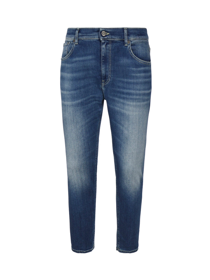 Dondup Jeans Blue Cotton