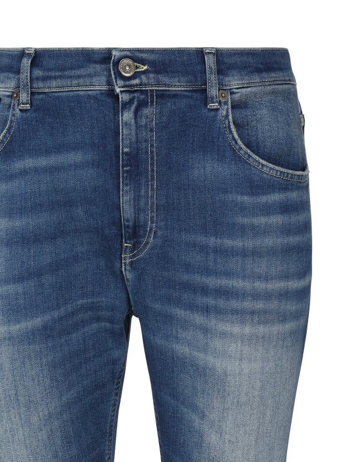 Dondup Jeans Blue Cotton