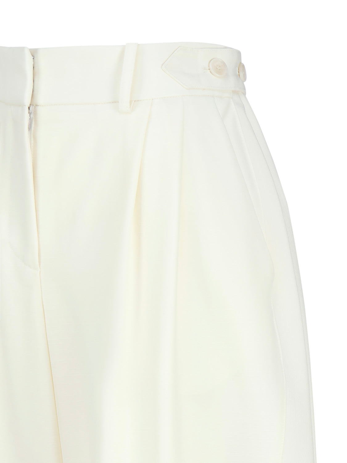 Stella Mccartney Trousers White Wool