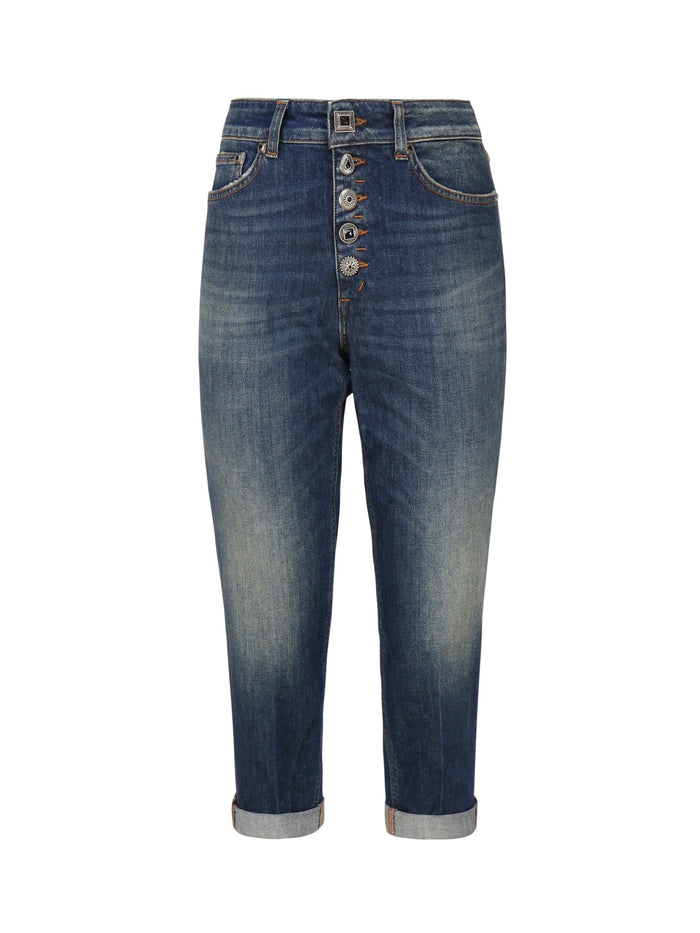 Dondup Jeans Blue Cotton