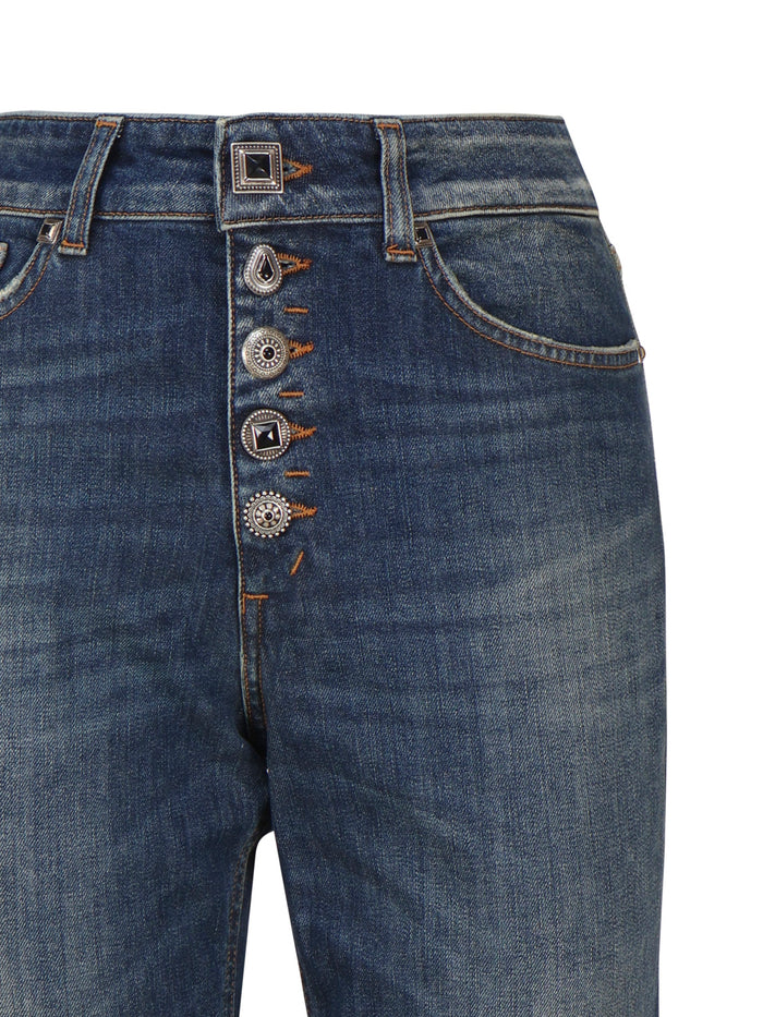 Dondup Jeans Blue Cotton
