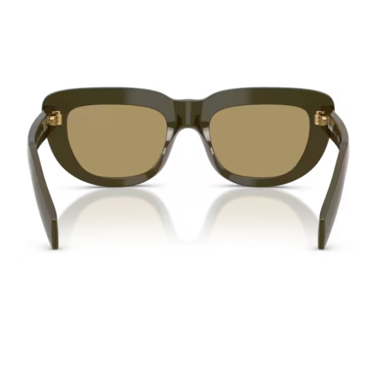 Prada Pr D07s Olive Green Acetato Sunglasses