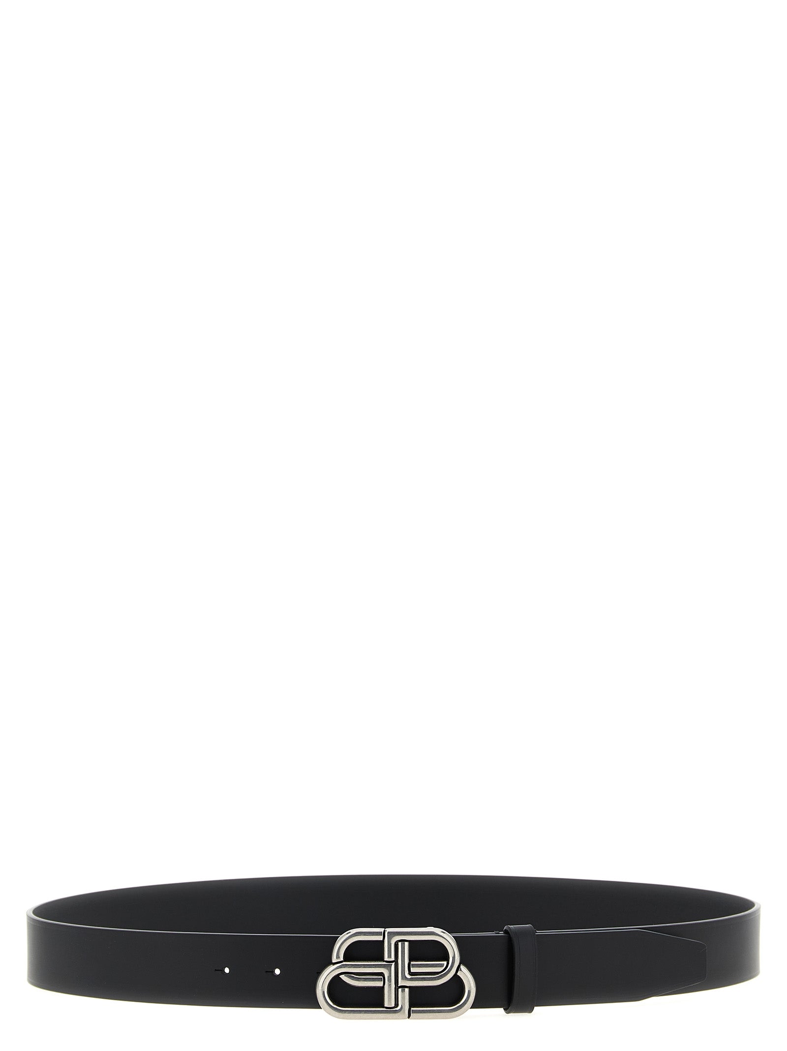 Belt Bb Large Black Calfskin Leather