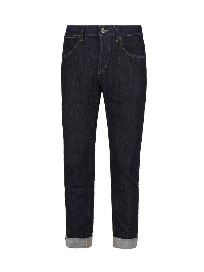 Dondup Jeans Blue Cotton