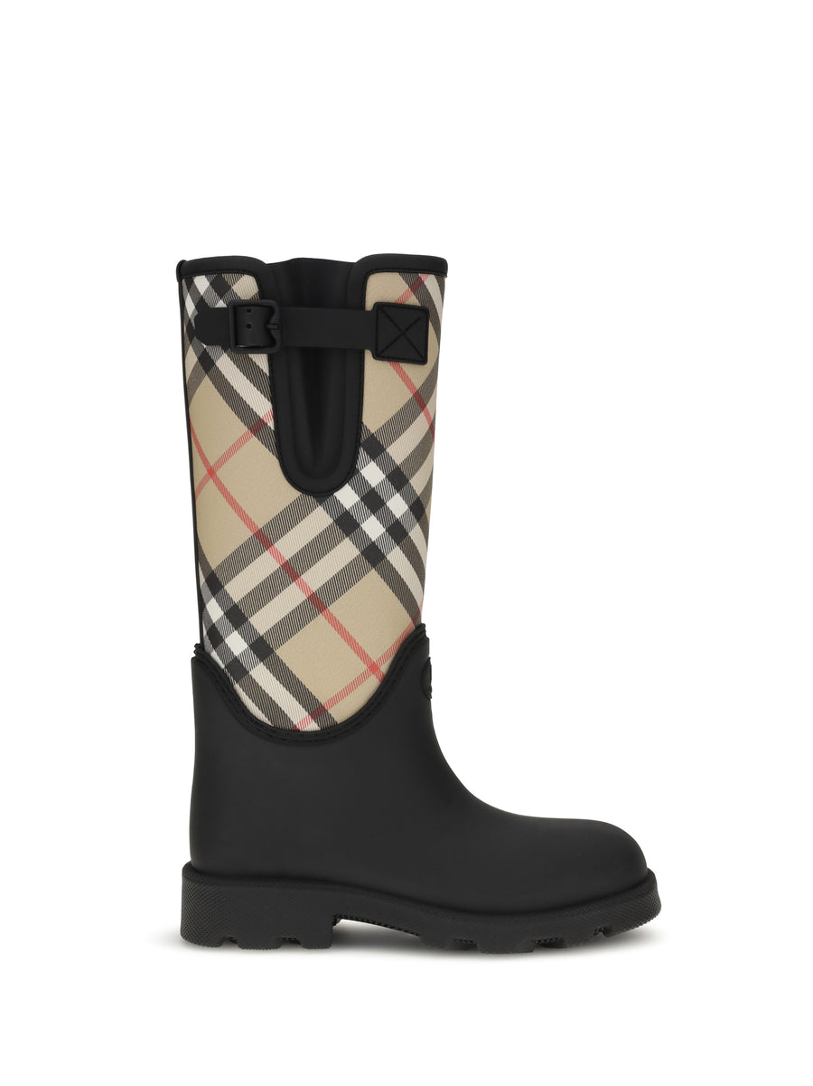 Burberry 50% Rubber boot in black
