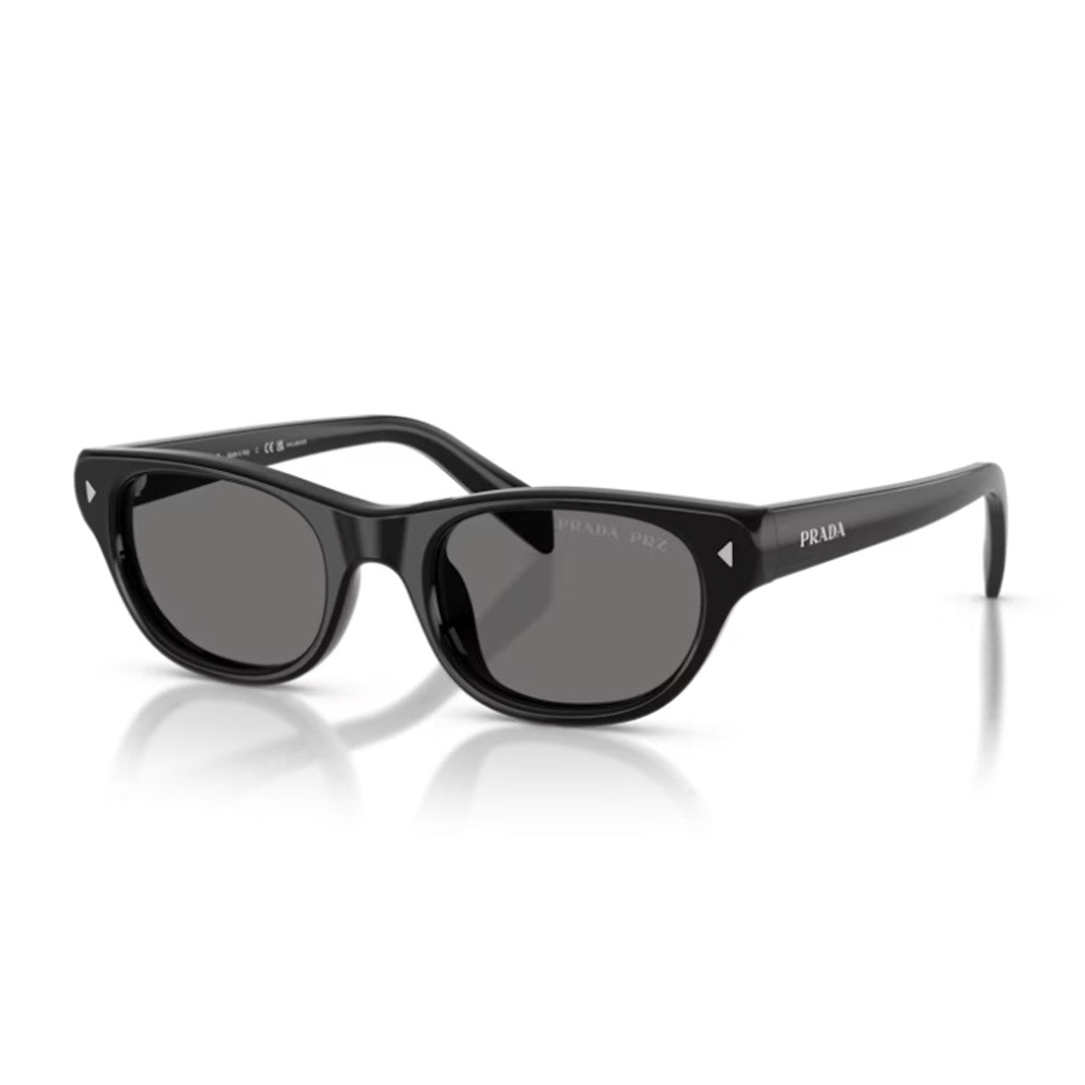 Prada Pr C08s Black Acetato Sunglasses