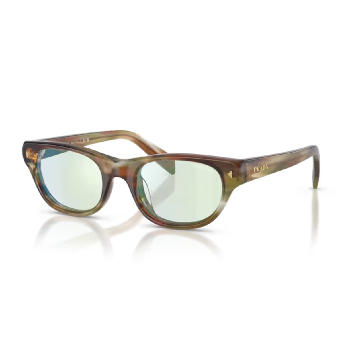 Prada Pr C08s Brown Acetato Sunglasses