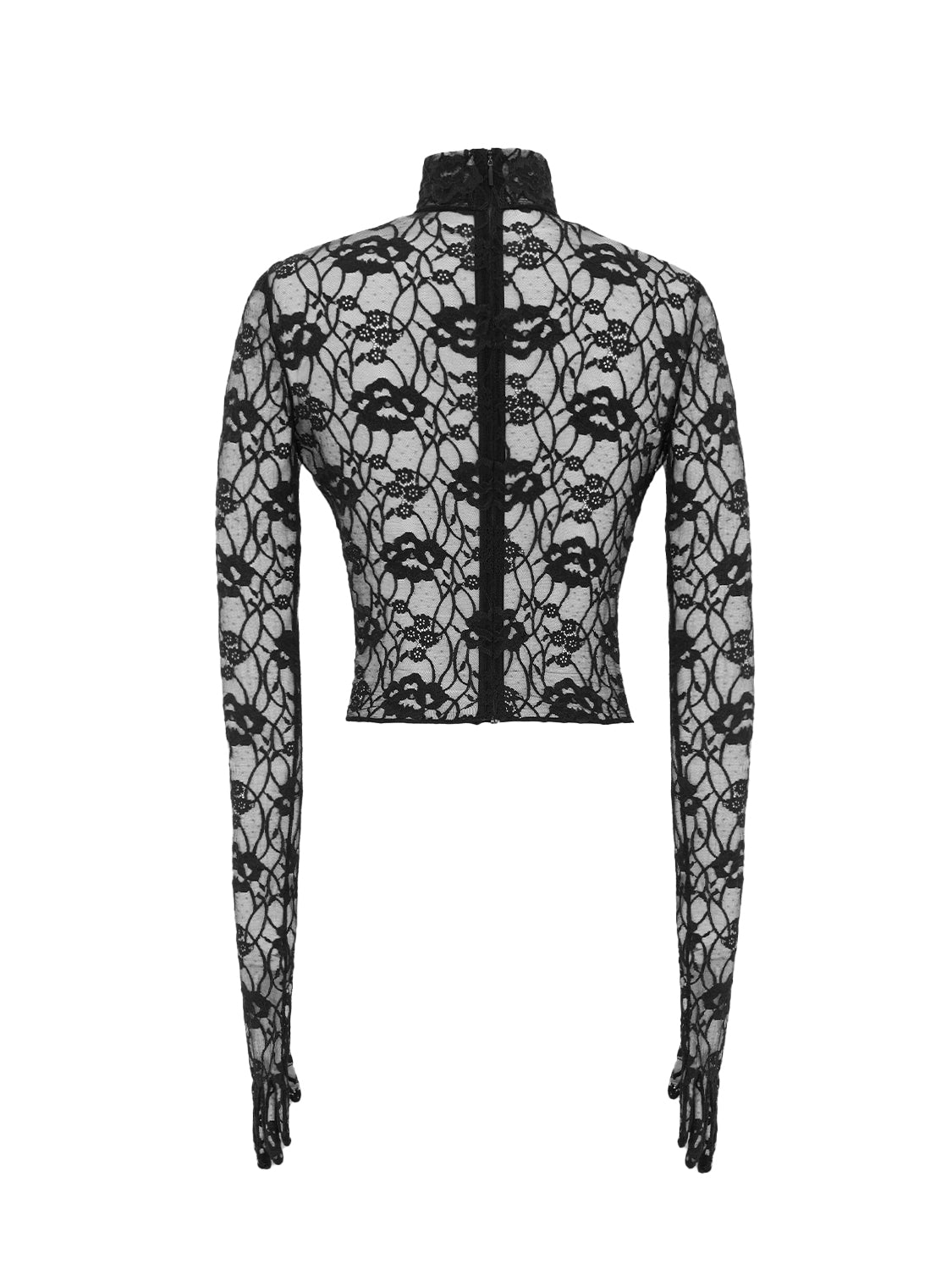 Saint Laurent Top Black Polyamide