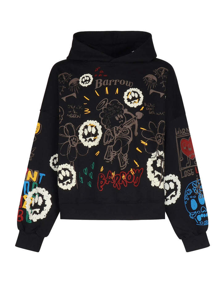Barrow Sweaters Nero/black Cotton