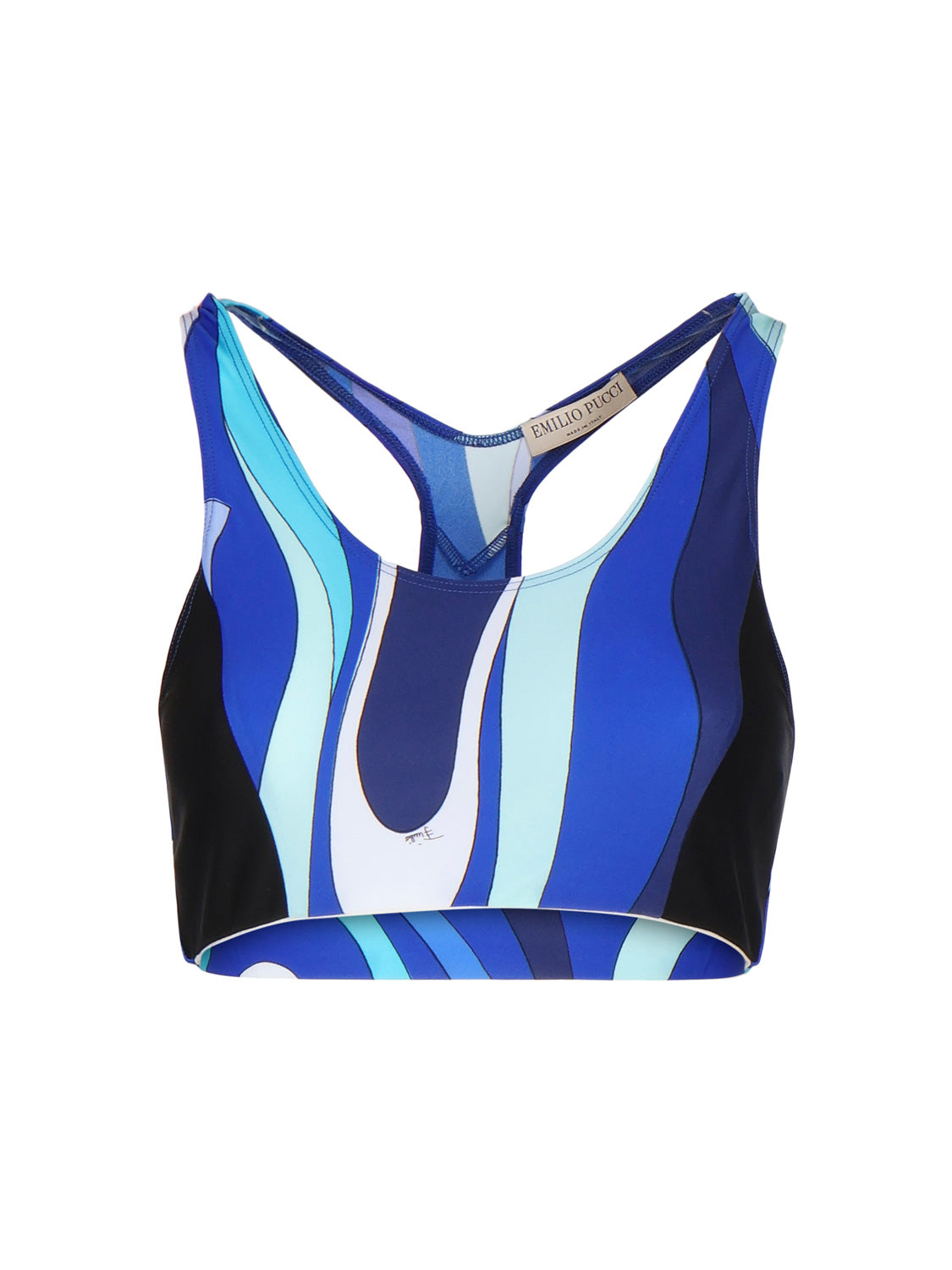 Pucci Top Blue Viscose