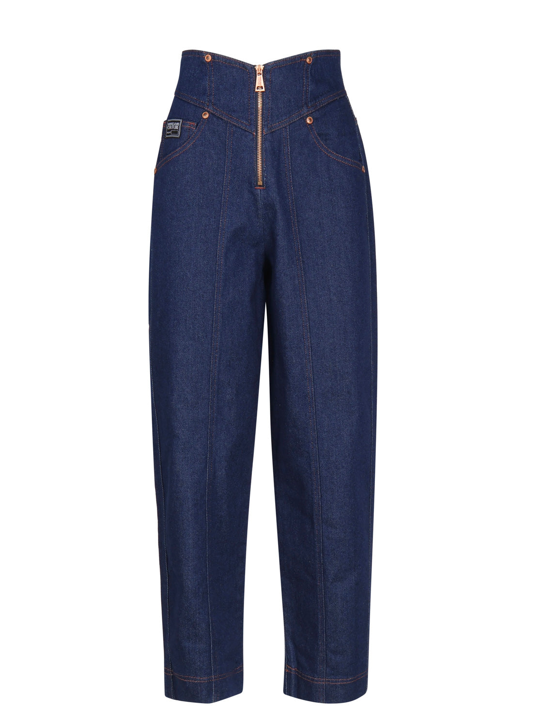 Versace Jeans Couture Blue Cotton