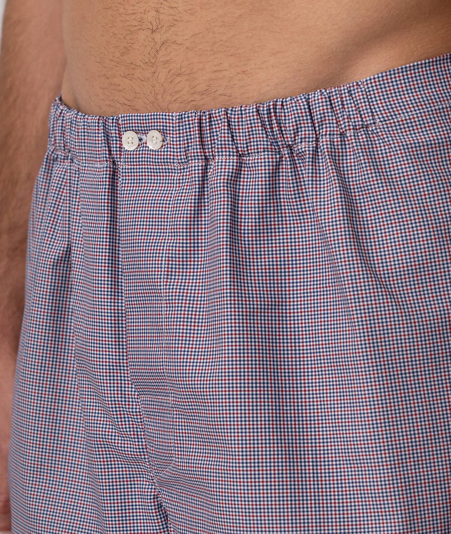 Boxer Shorts Square Blue Underwear