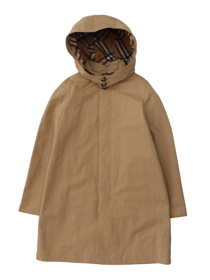 KID BOY TRENCHES Beige Polyamide Cotton Trench-raincoat