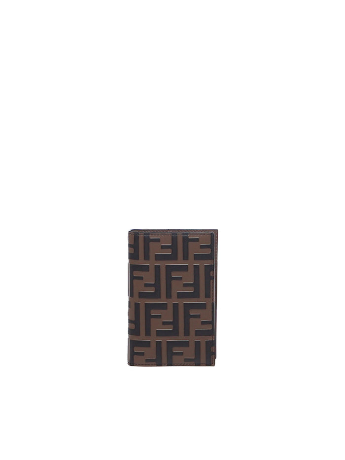 Fendi Wallets Brown Calfskin