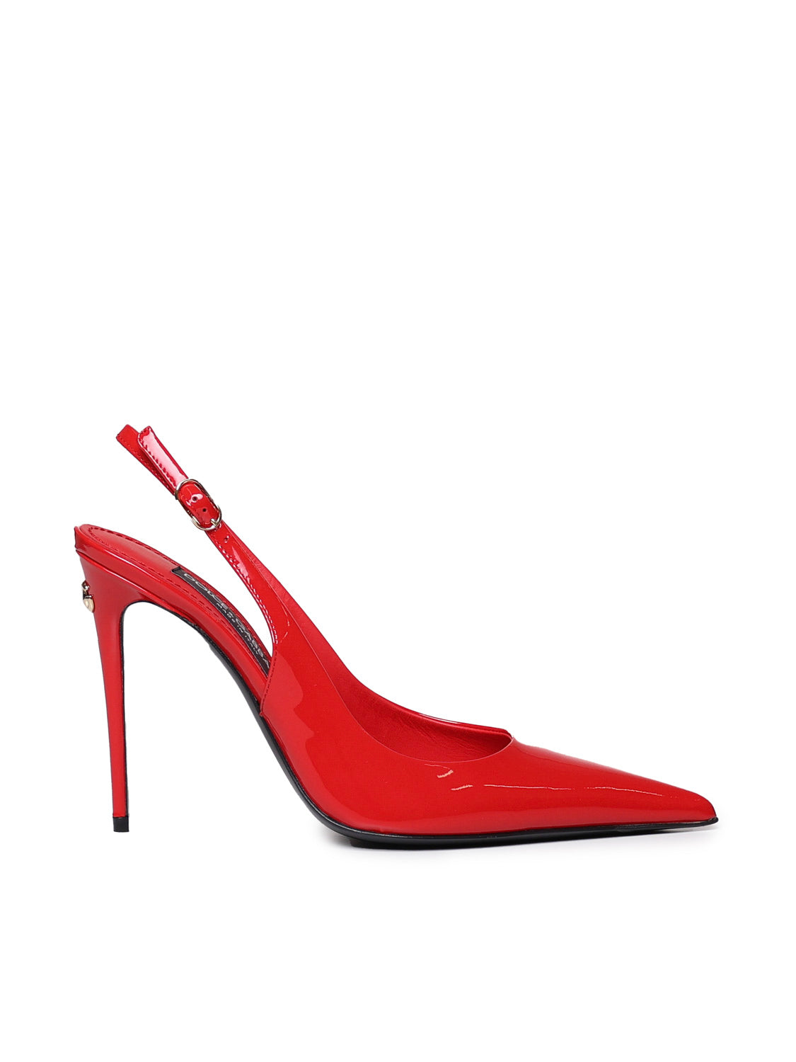 Dolce & Gabbana With Heel Red Calfskin