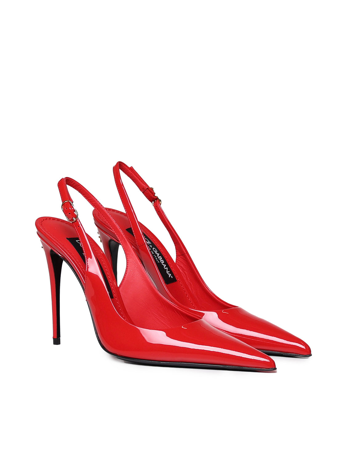 Dolce & Gabbana With Heel Red Calfskin