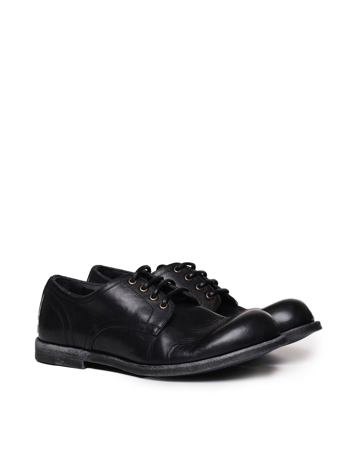 Dolce & Gabbana Flat Shoes Black Lambskin