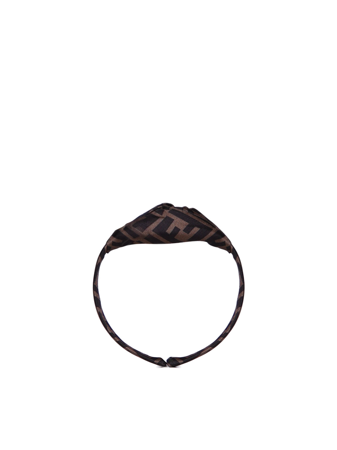 Fendi Accessories Brown Silk