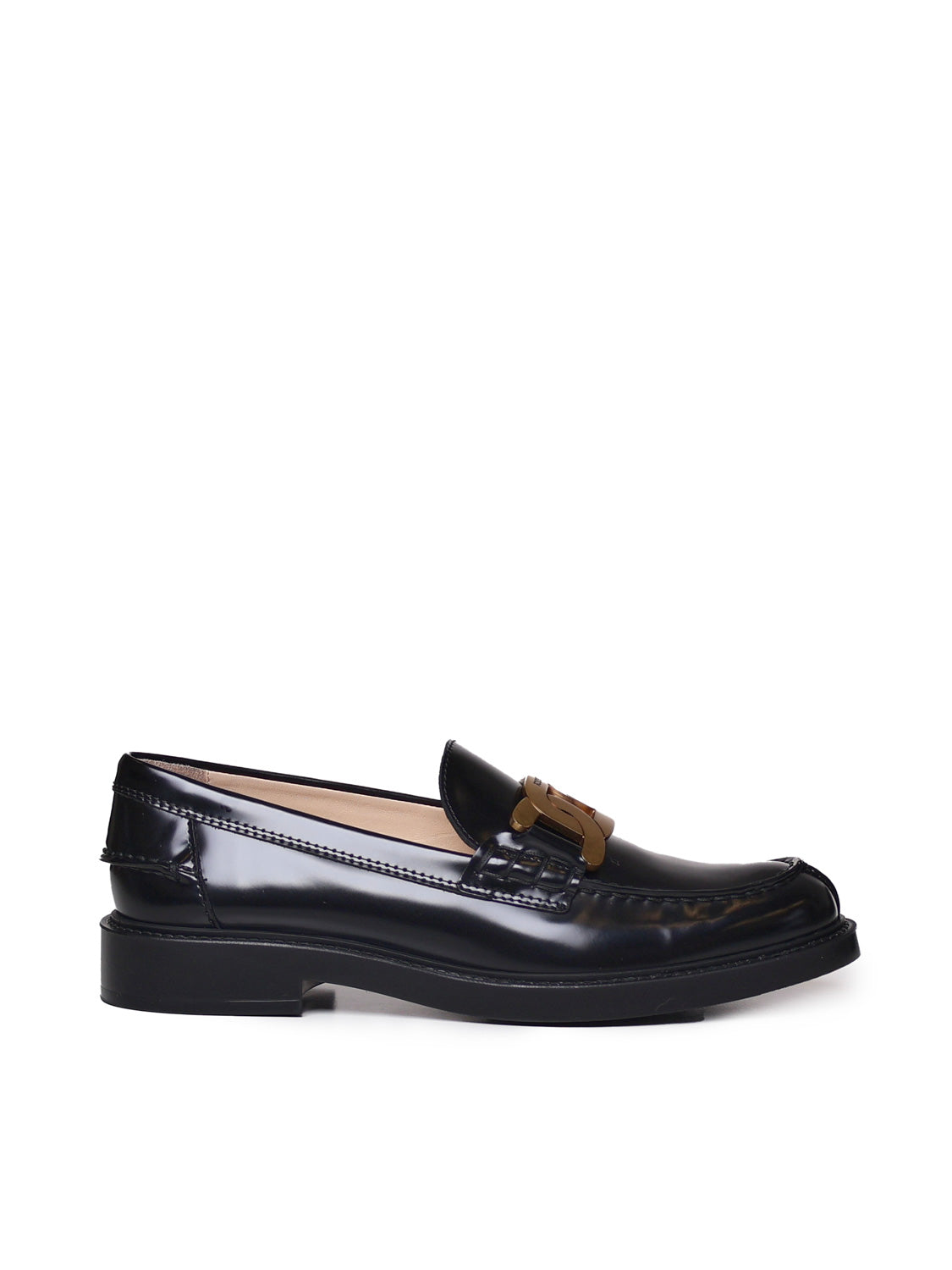 Tods Flat Shoes Black Leather
