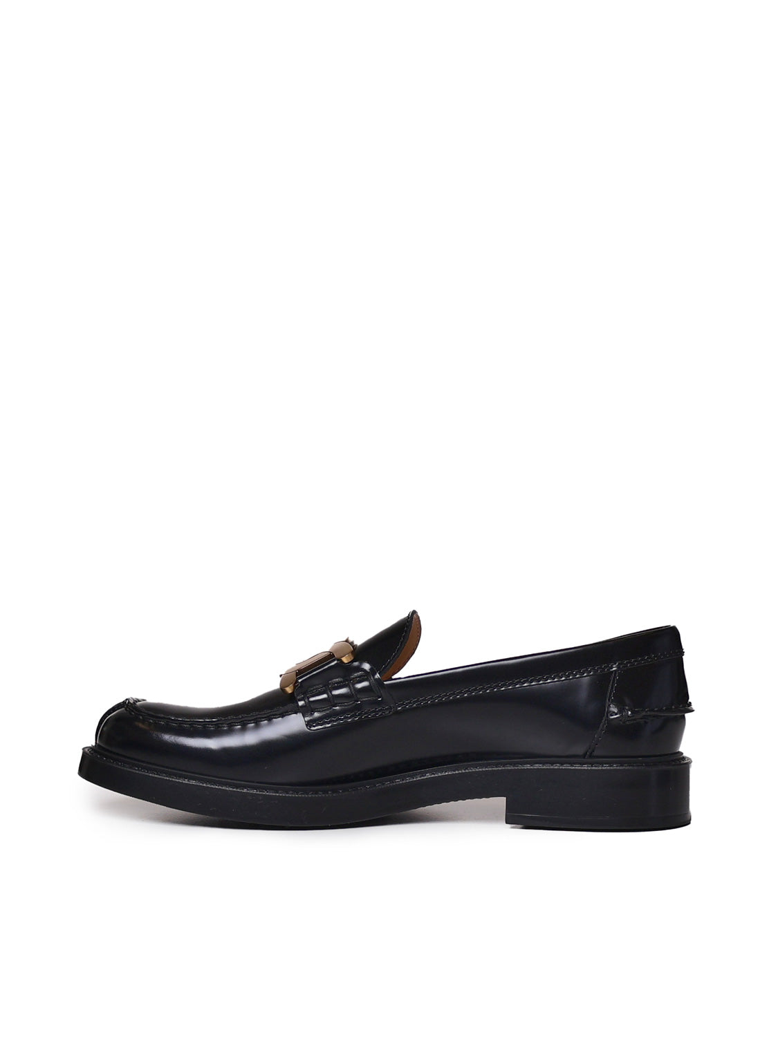 Tods Flat Shoes Black Leather