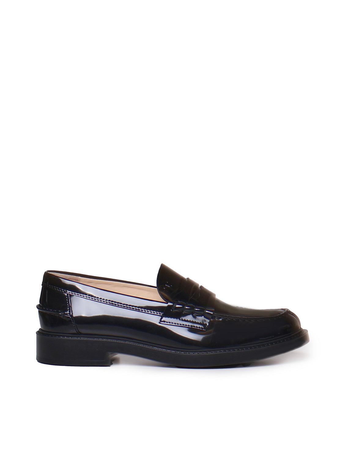 Tods Flat Shoes Black Leather