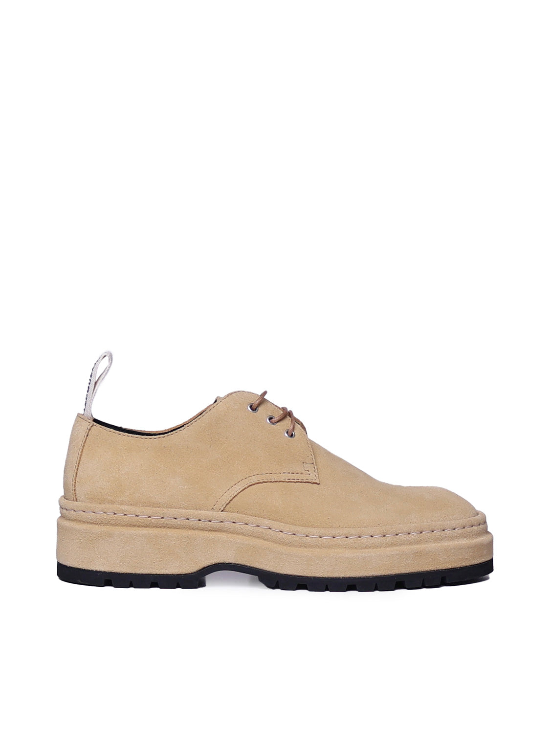 Jacquemus Flat Shoes Beige Cowskin