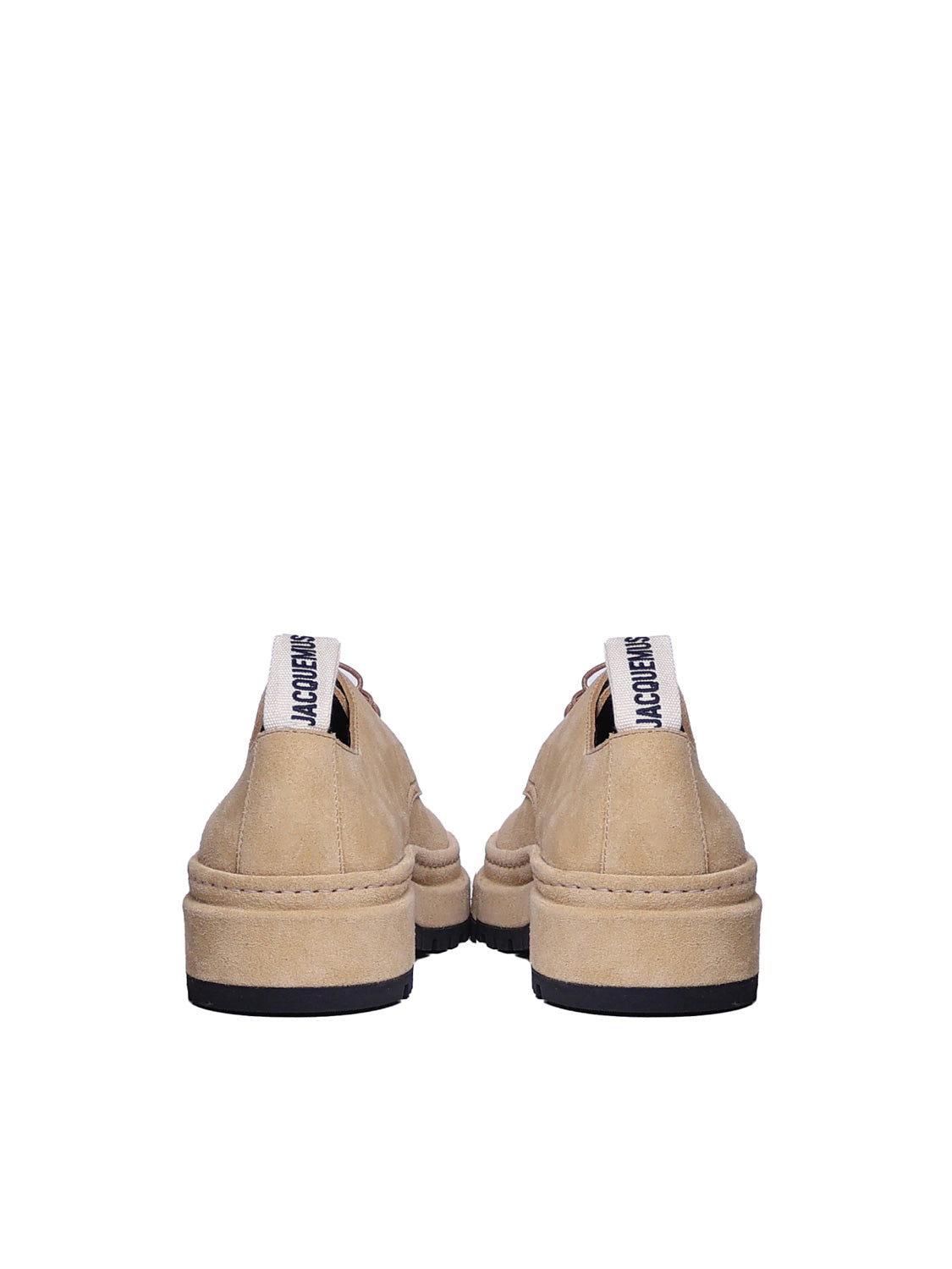 Jacquemus Flat Shoes Beige Cowskin