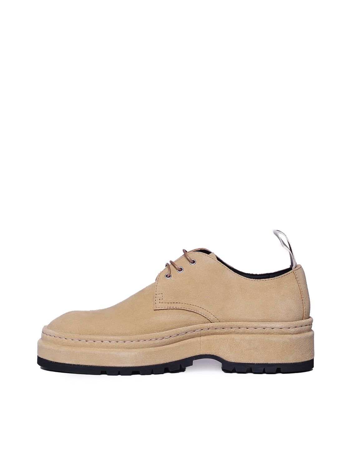 Jacquemus Flat Shoes Beige Cowskin