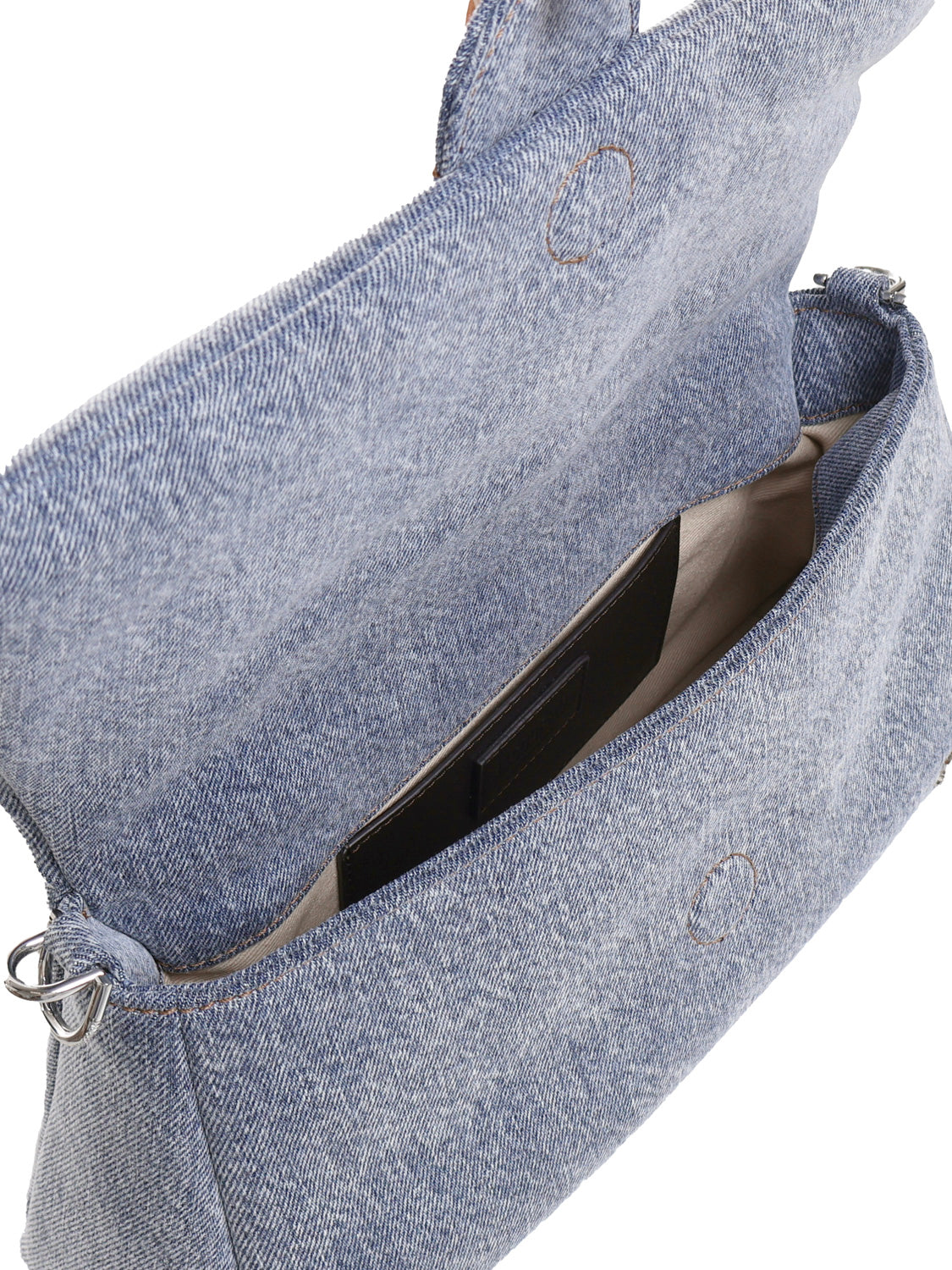 Jacquemus Bags Blue Cotton/cow Leather