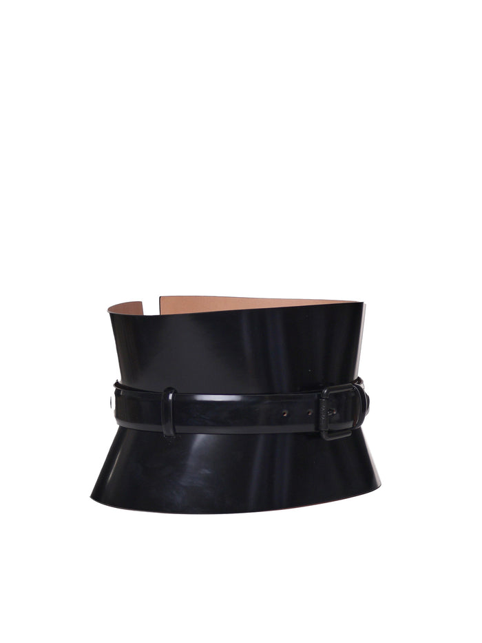 Max Mara Belts Black Calfskin