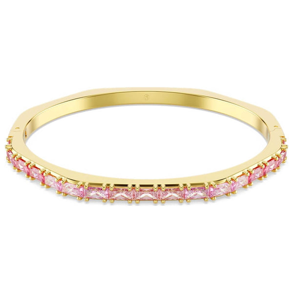 Preloved - Swarovski Womens Matrix Pink Crystal Bracelet 5720623 One Color Bracelets