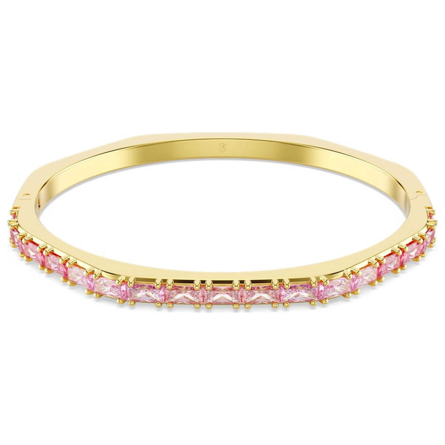 Preloved - Swarovski Womens Matrix Pink Crystal Bracelet 5720623 One Color Bracelets