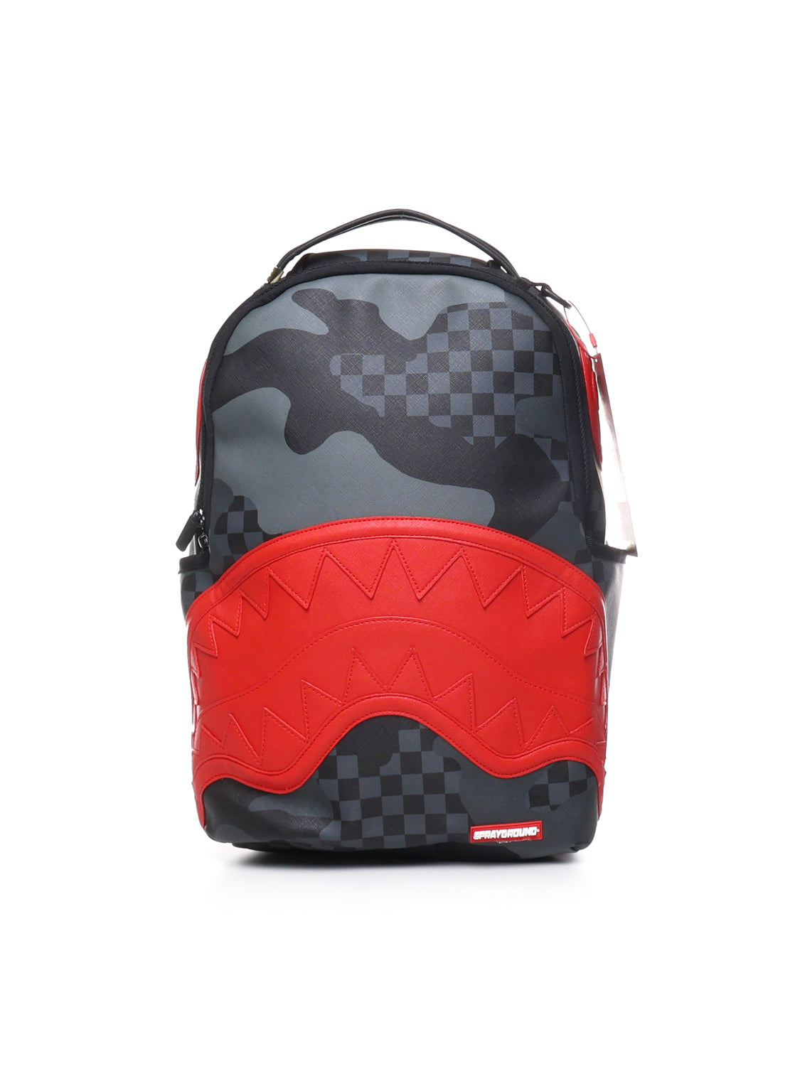 Sprayground Bags Red, Black Leather