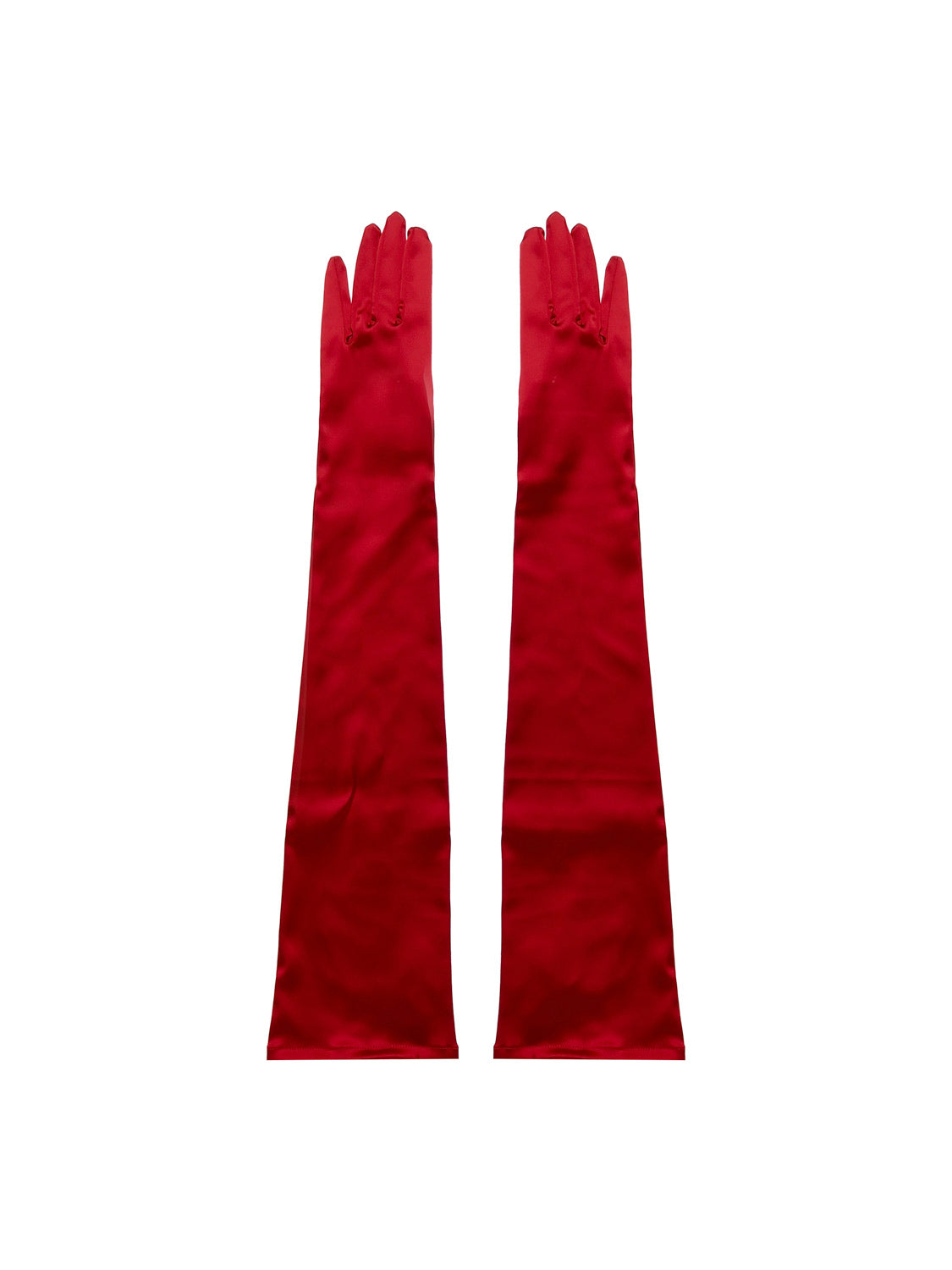 Dolce & Gabbana Gloves Red Acetate