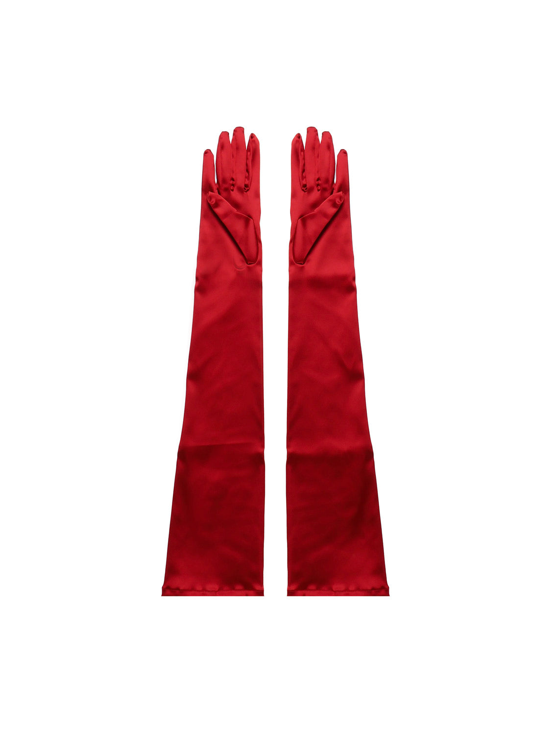 Dolce & Gabbana Gloves Red Acetate