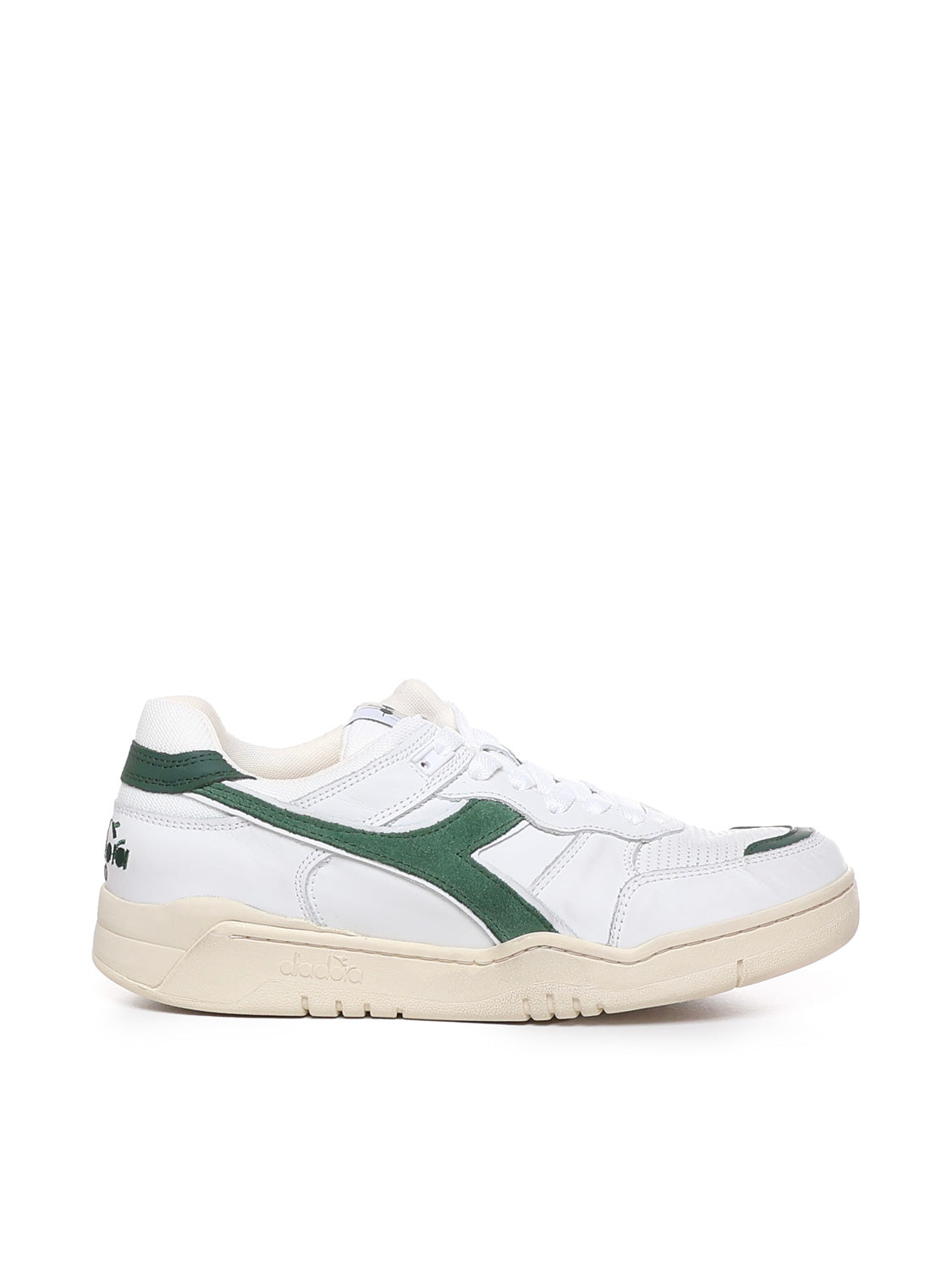 Diadora Heritage Sneakers White, Green Leather