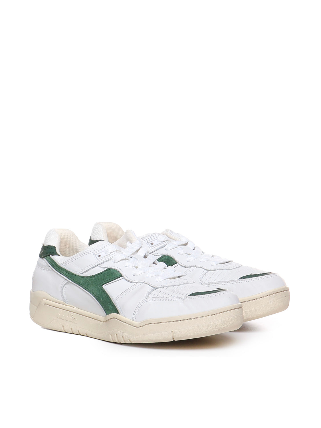 Diadora Heritage Sneakers White, Green Leather