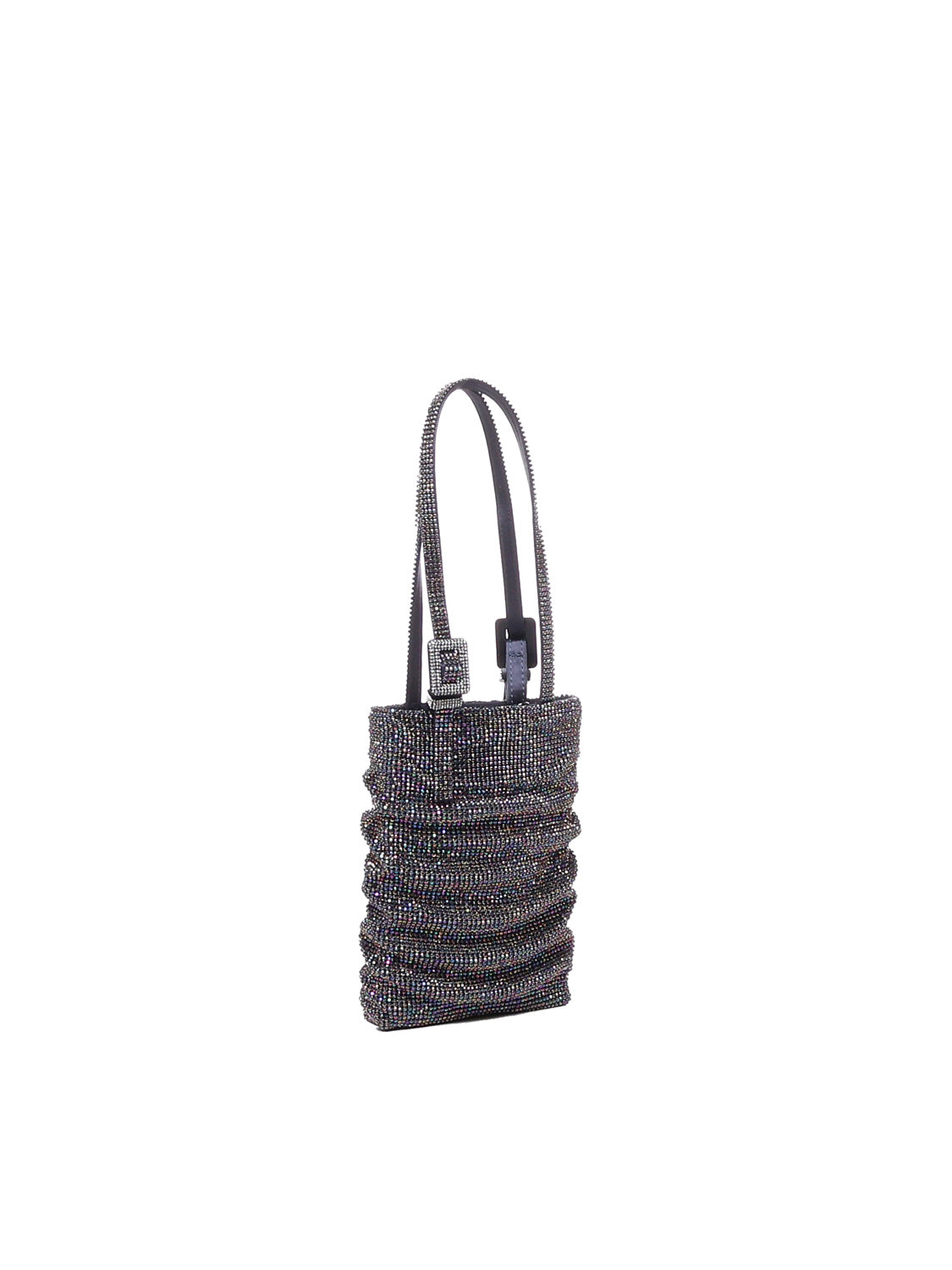 Benedetta Bruzziches Bags Grey Metallic Knitwear
