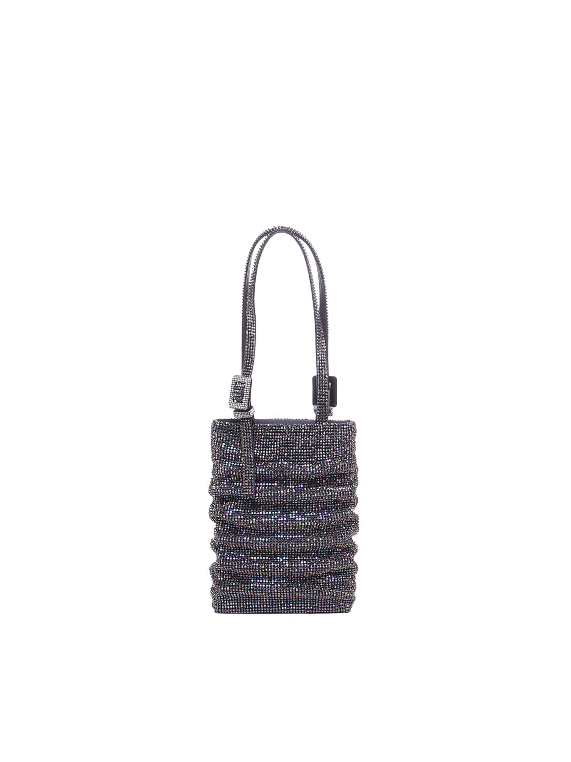 Benedetta Bruzziches Bags Grey Metallic Knitwear