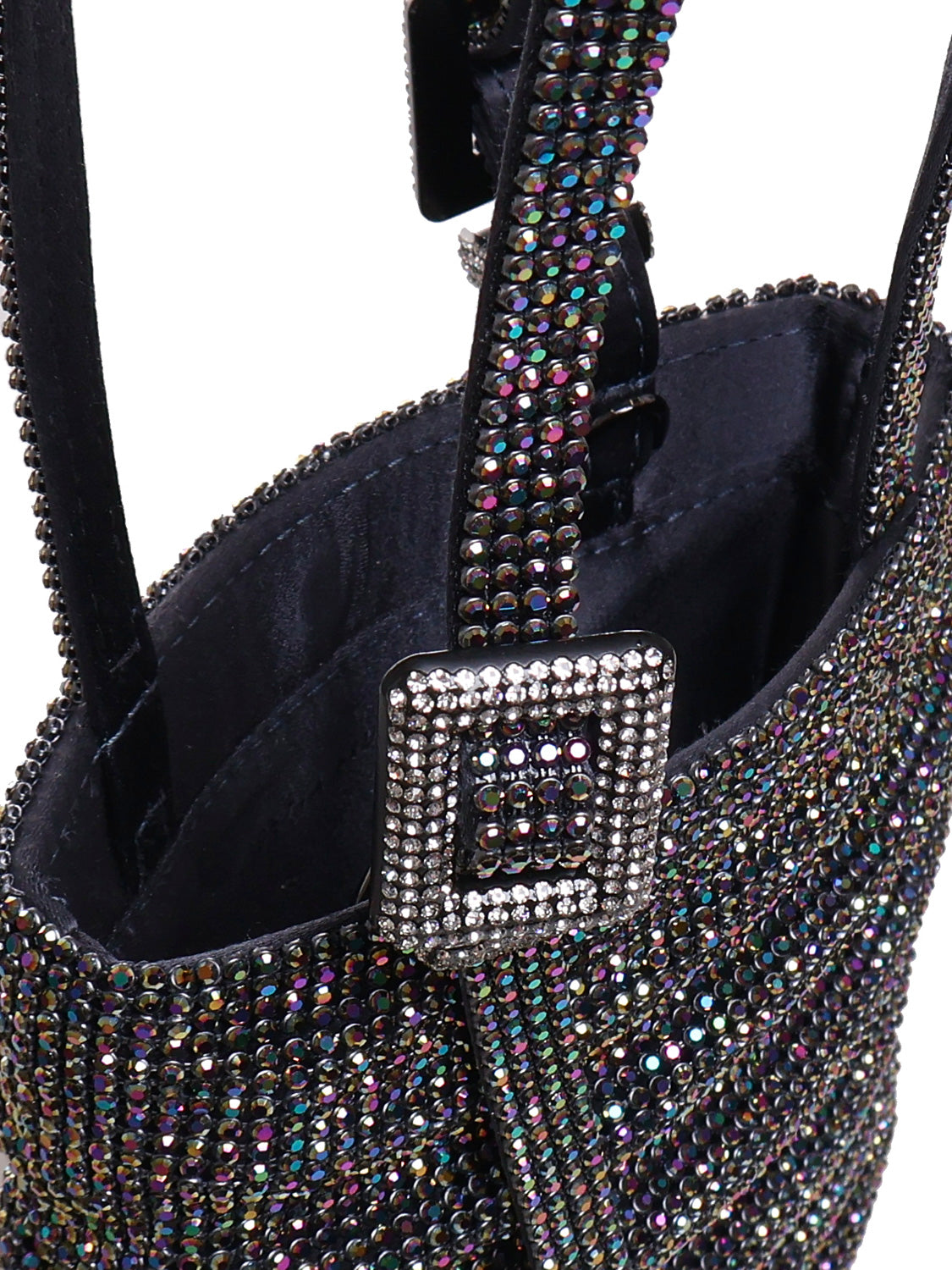 Benedetta Bruzziches Bags Grey Metallic Knitwear