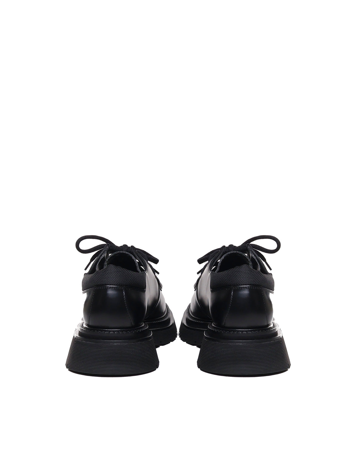 Dsquared2 Flat Shoes Black Leather