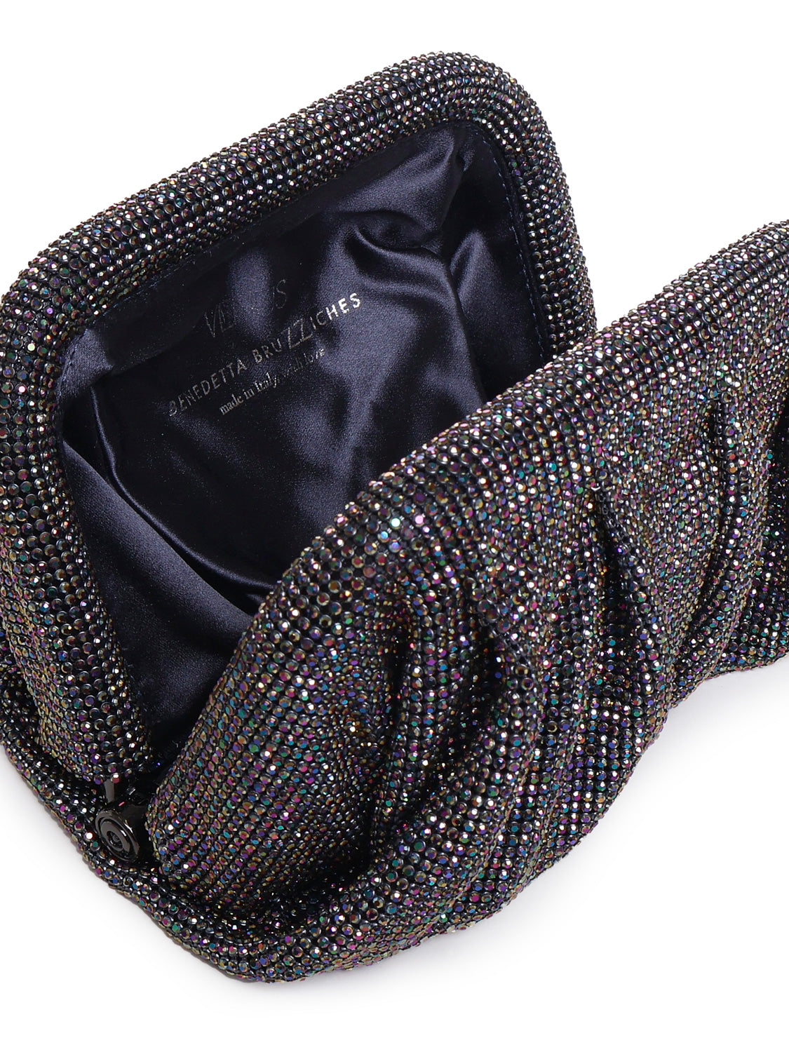 Benedetta Bruzziches Bags Silver Metallic Knitwear