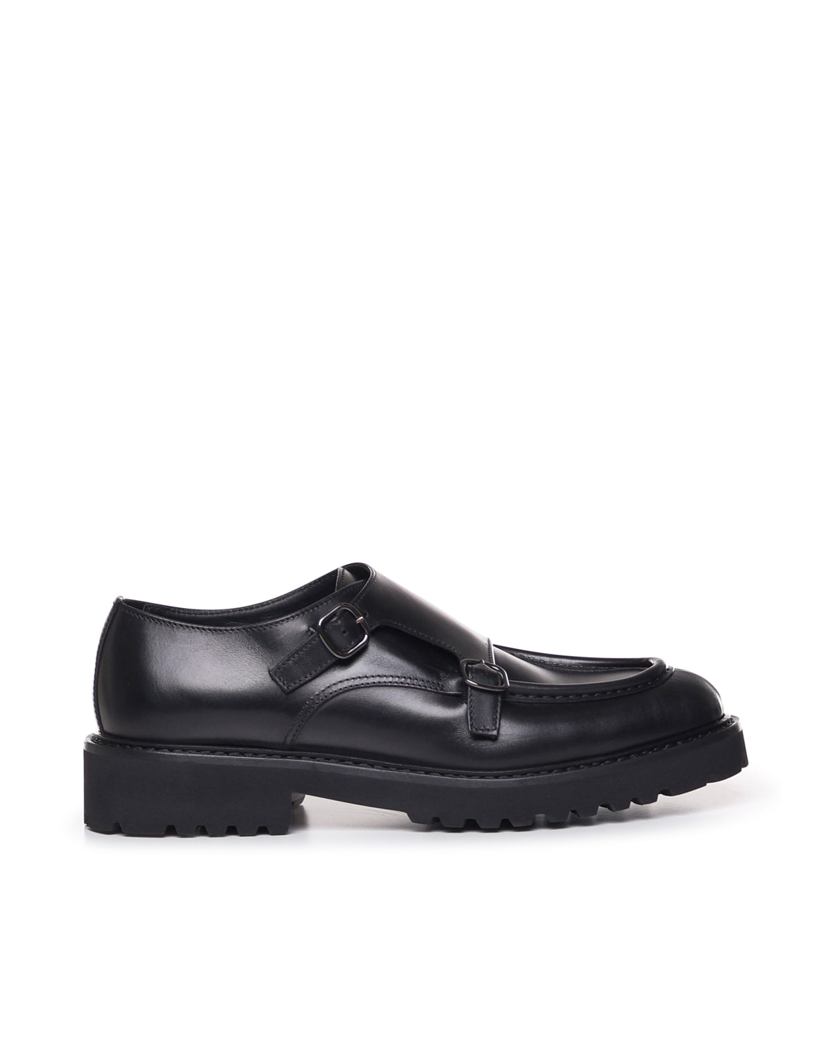 Doucals Flat Shoes Black Calfskin