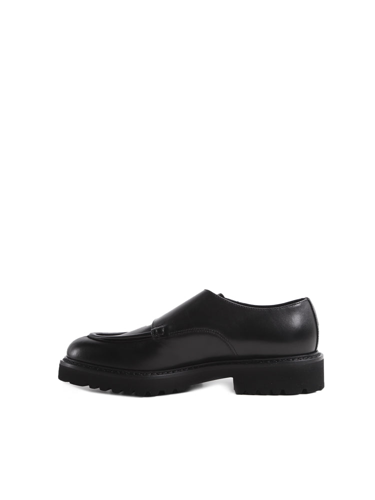 Doucals Flat Shoes Black Calfskin