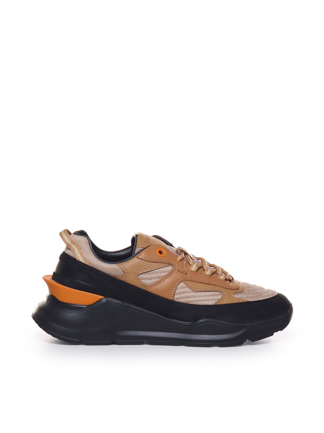 D.a.t.e. Sneakers Beige-black Fabric