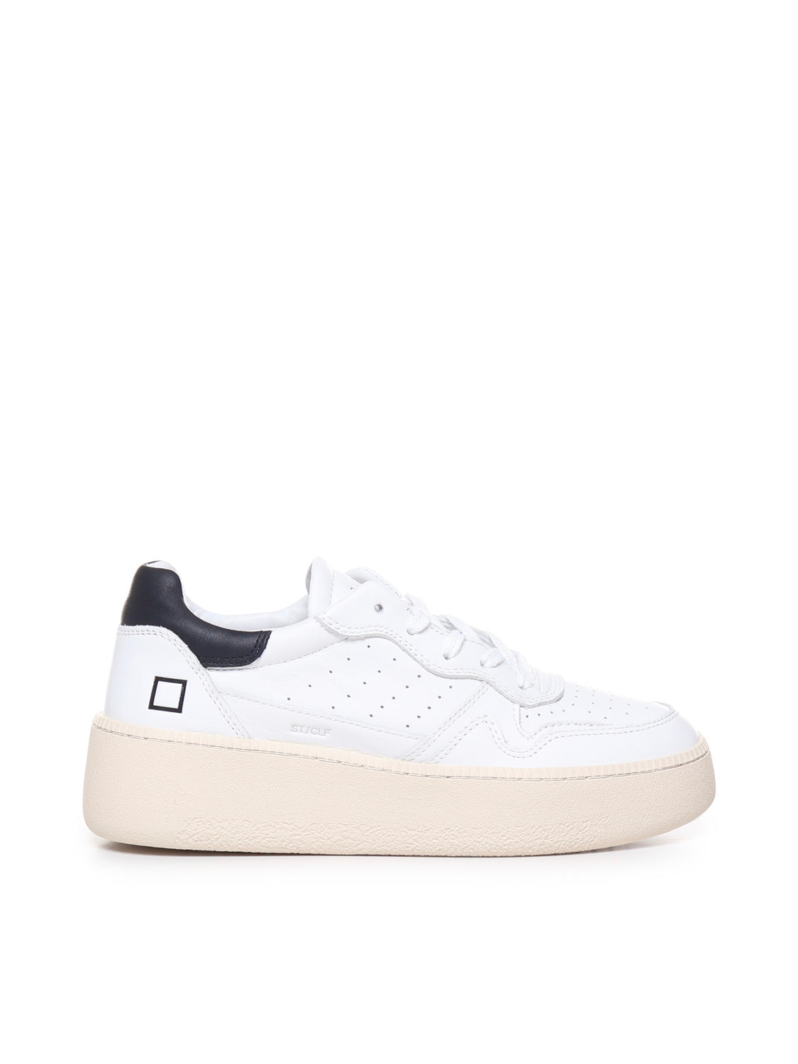 D.a.t.e. Sneakers White Calfskin