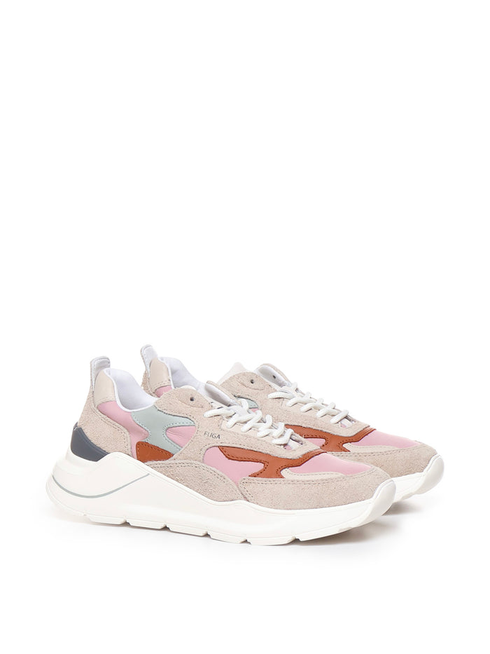 D.a.t.e. Sneakers Pink Textile